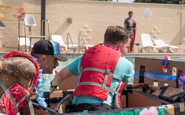 Sink or Swim: 2025 Cardboard Boat Regatta at Tinker Air Force Base