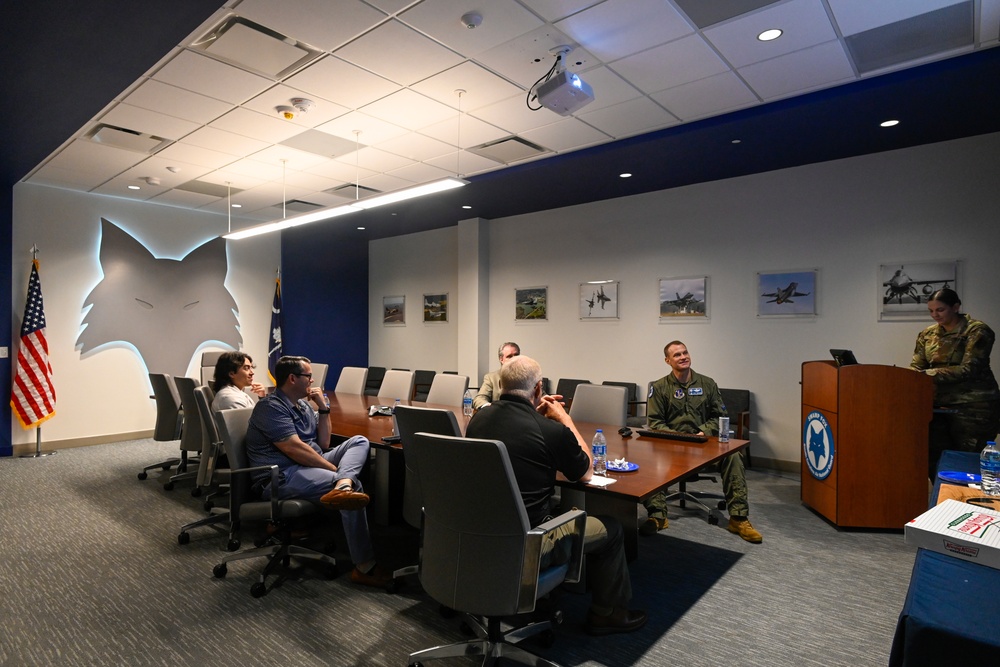 Sen. Jeff Zell visits McEntire Joint National Guard Base