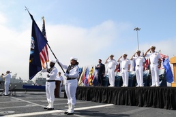USS Tulsa (LCS 16) Gold Crew Conducts Change of Command