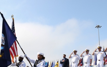 USS Tulsa (LCS 16) Gold Crew Conducts Change of Command