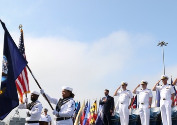 USS Tulsa (LCS 16) Gold Crew Conducts Change of Command