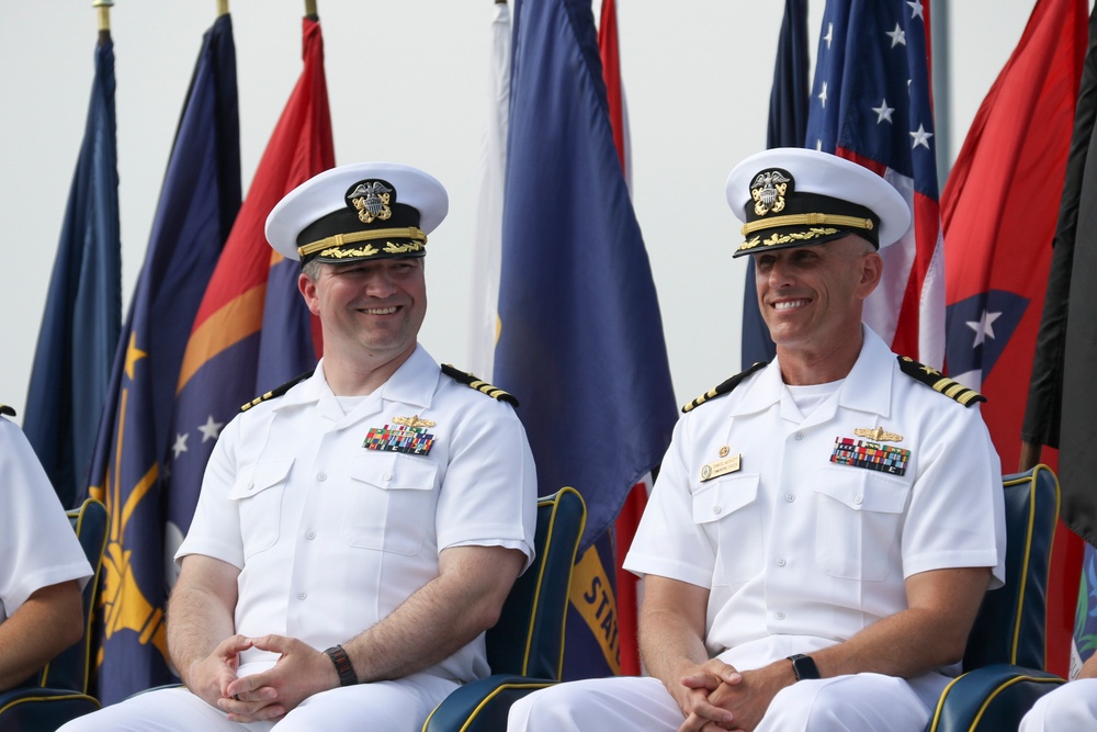 USS Tulsa (LCS 16) Gold Crew Conducts Change of Command