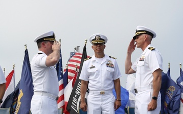 USS Tulsa (LCS 16) Gold Crew Conducts Change of Command