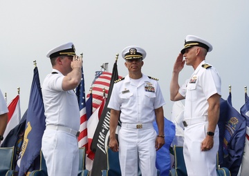 USS Tulsa (LCS 16) Gold Crew Conducts Change of Command