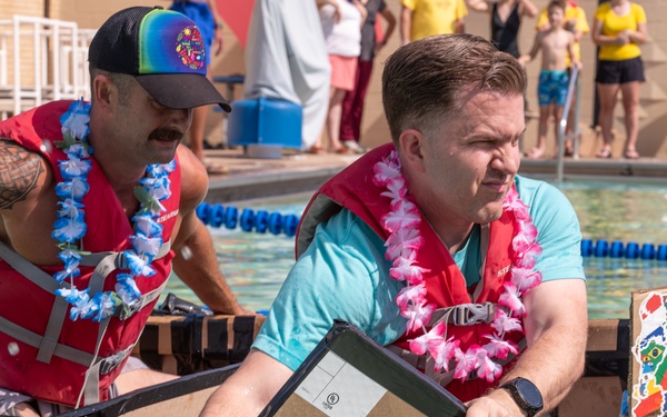Sink or Swim: 2025 Cardboard Boat Regatta at Tinker Air Force Base