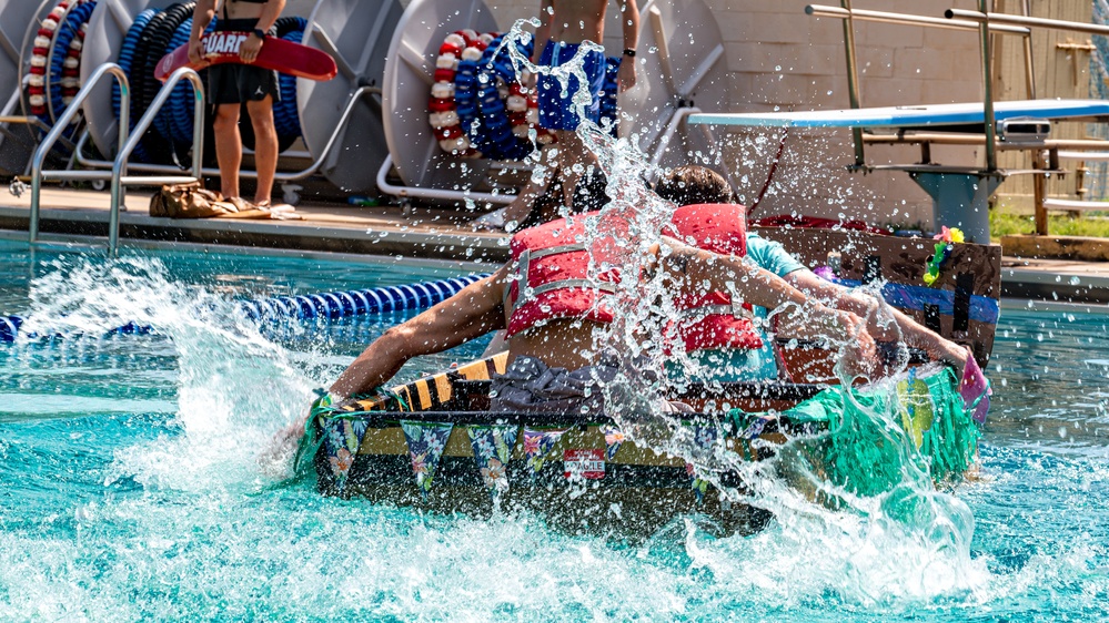 Sink or Swim: 2025 Cardboard Boat Regatta at Tinker Air Force Base