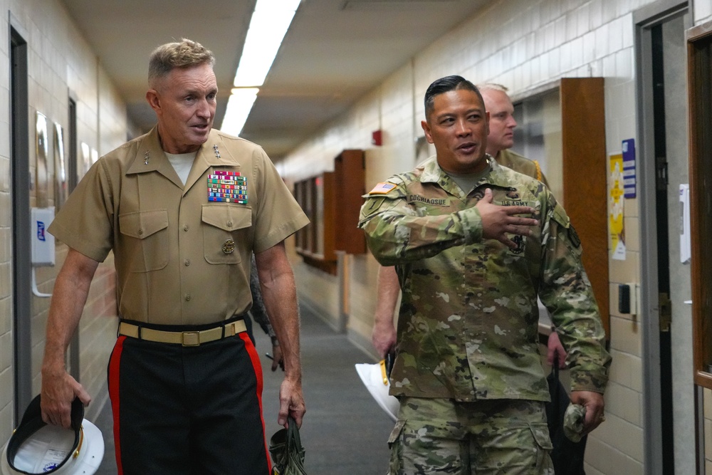 USMEPCOM hosts Marine Corps Recruiting Commander
