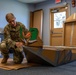 Sink or win: 22nd OSS flights compete in cardboard boat race