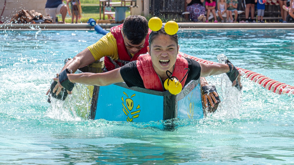 Sink or Swim: 2025 Cardboard Boat Regatta at Tinker Air Force Base