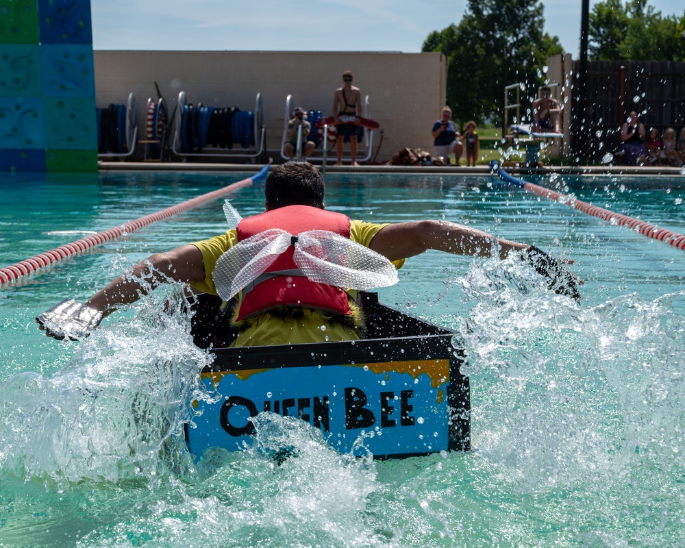 Sink or Swim: 2025 Cardboard Boat Regatta at Tinker Air Force Base