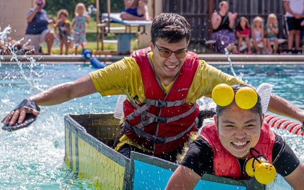 Sink or Swim: 2025 Cardboard Boat Regatta at Tinker Air Force Base