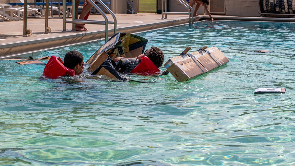 Sink or Swim: 2025 Cardboard Boat Regatta at Tinker Air Force Base
