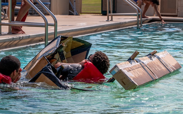 Sink or Swim: 2025 Cardboard Boat Regatta at Tinker Air Force Base