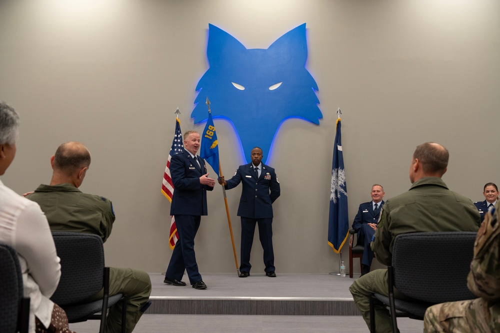 169th Force Support Squadron Change of Command