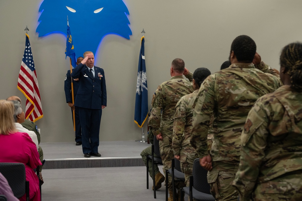 169th Force Support Squadron Change of Command