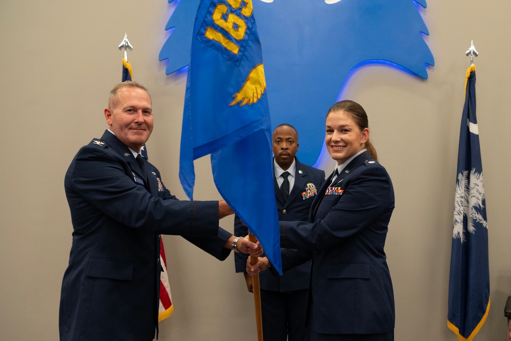 169th Force Support Squadron Change of Command