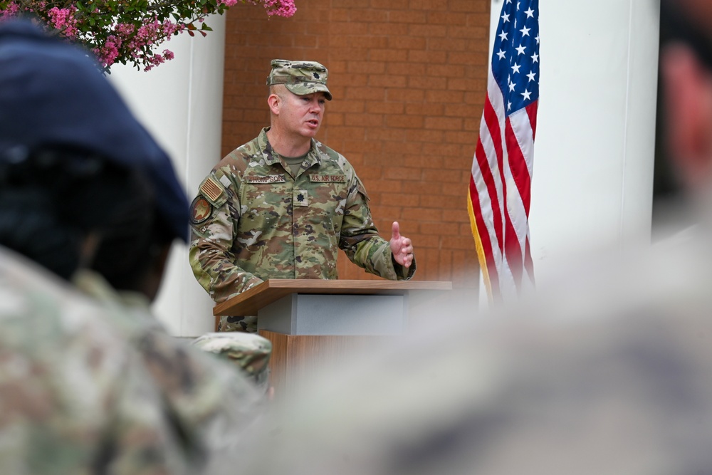 169th Security Forces Squadron Change of Command