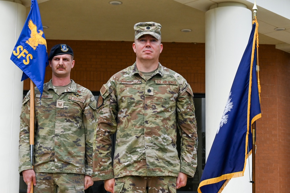 169th Security Forces Squadron Change of Command