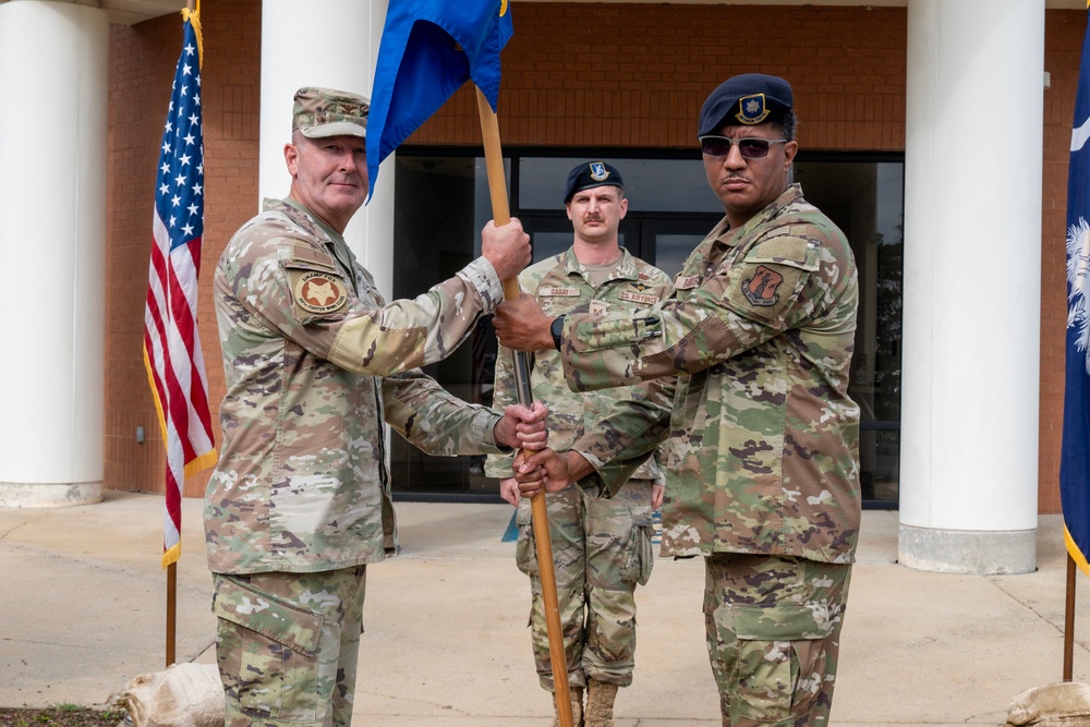 169th Security Forces Squadron Change of Command