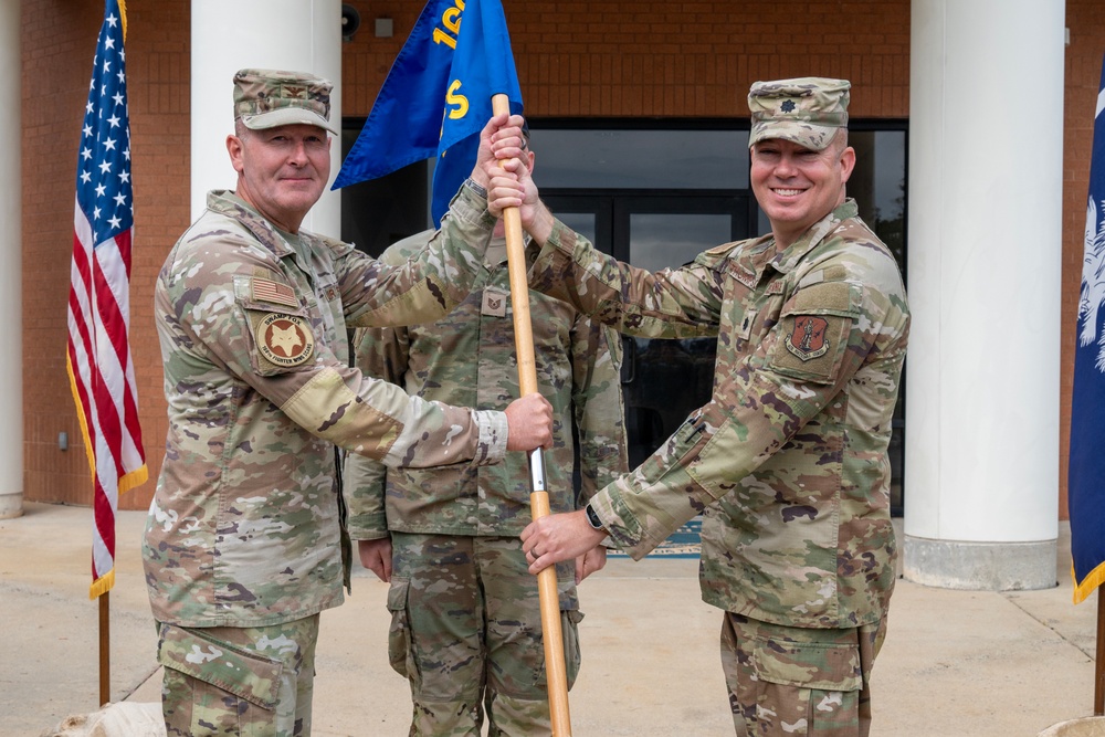 169th Security Forces Squadron Change of Command