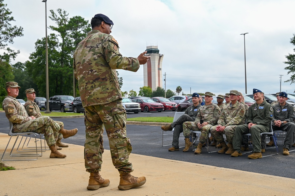 169th Security Forces Squadron Change of Command