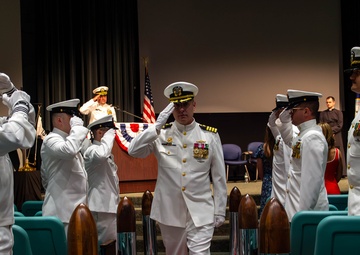 Capt. Rob Garis Relieves Capt. Dale Klein as Commodore of Submarine Squadron 19
