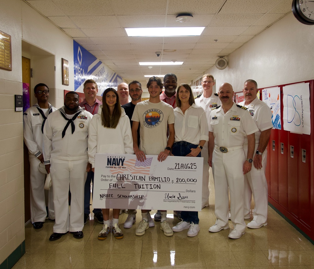 $200K NROTC Scholarship awarded to Kirkwood High School Senior