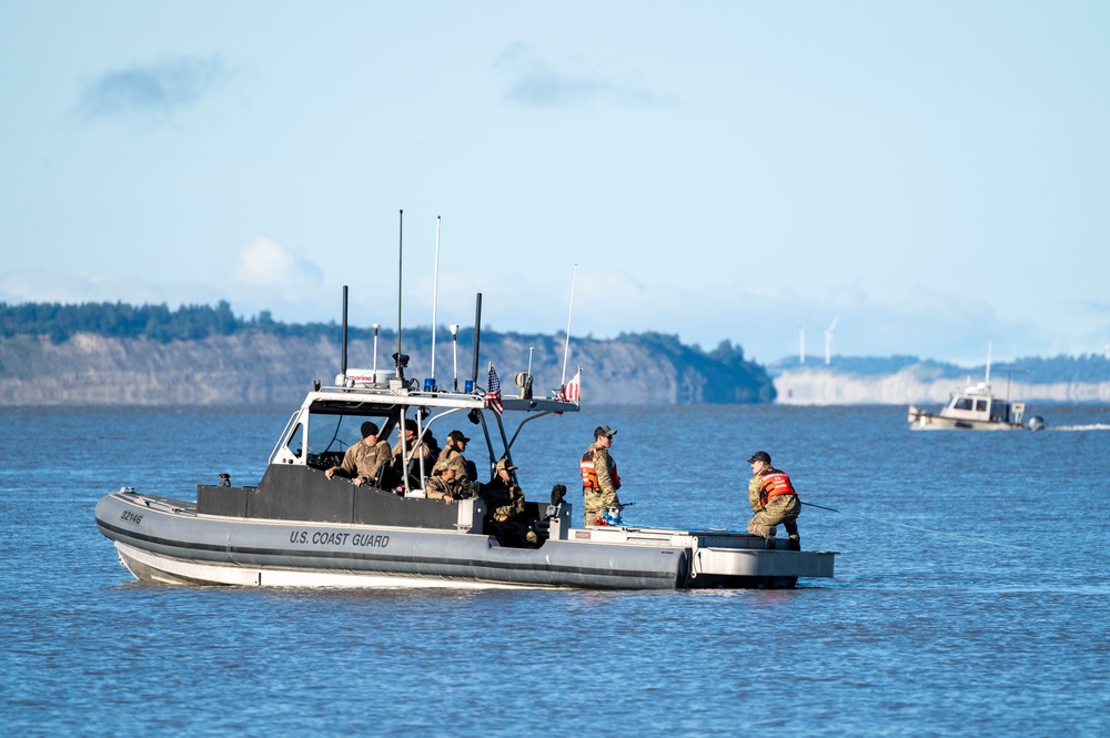 PSU 311 and EOD Mobile Unit 11 conduct interoperability during Arctic Edge 2025