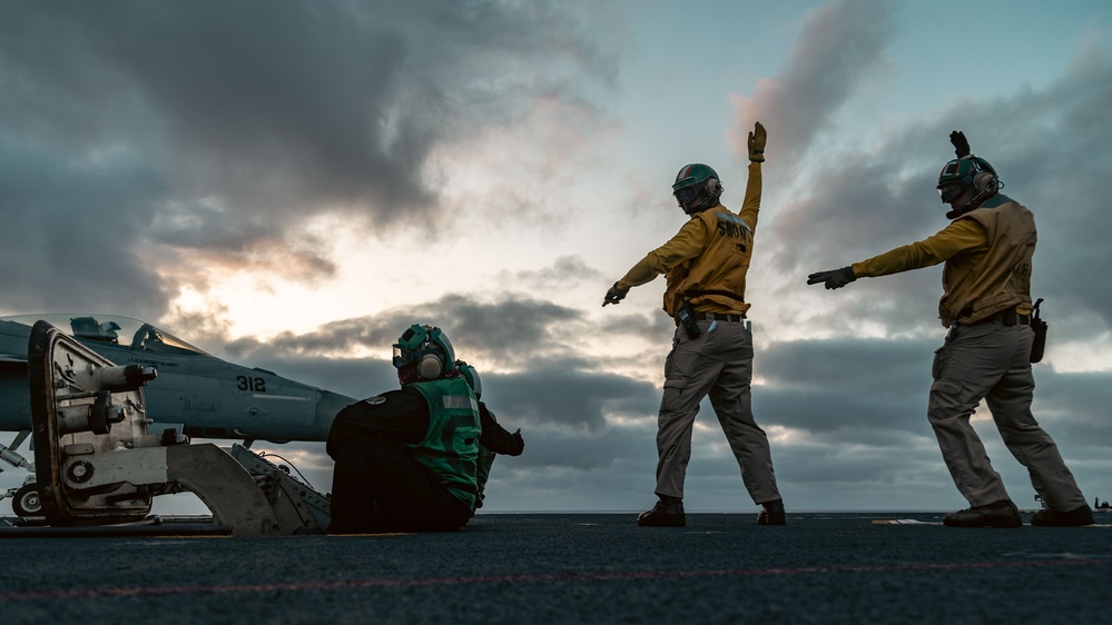 USS Gerald R. Ford (CVN 78) Conducts Flight Operations