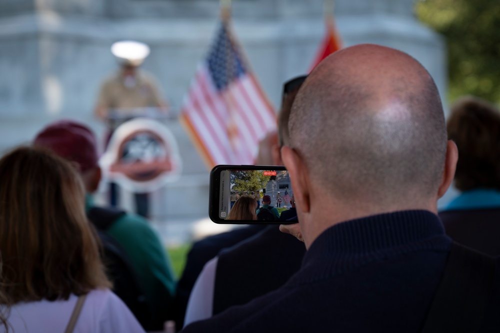 Marine Week Boston, Wreath Laying Ceremony