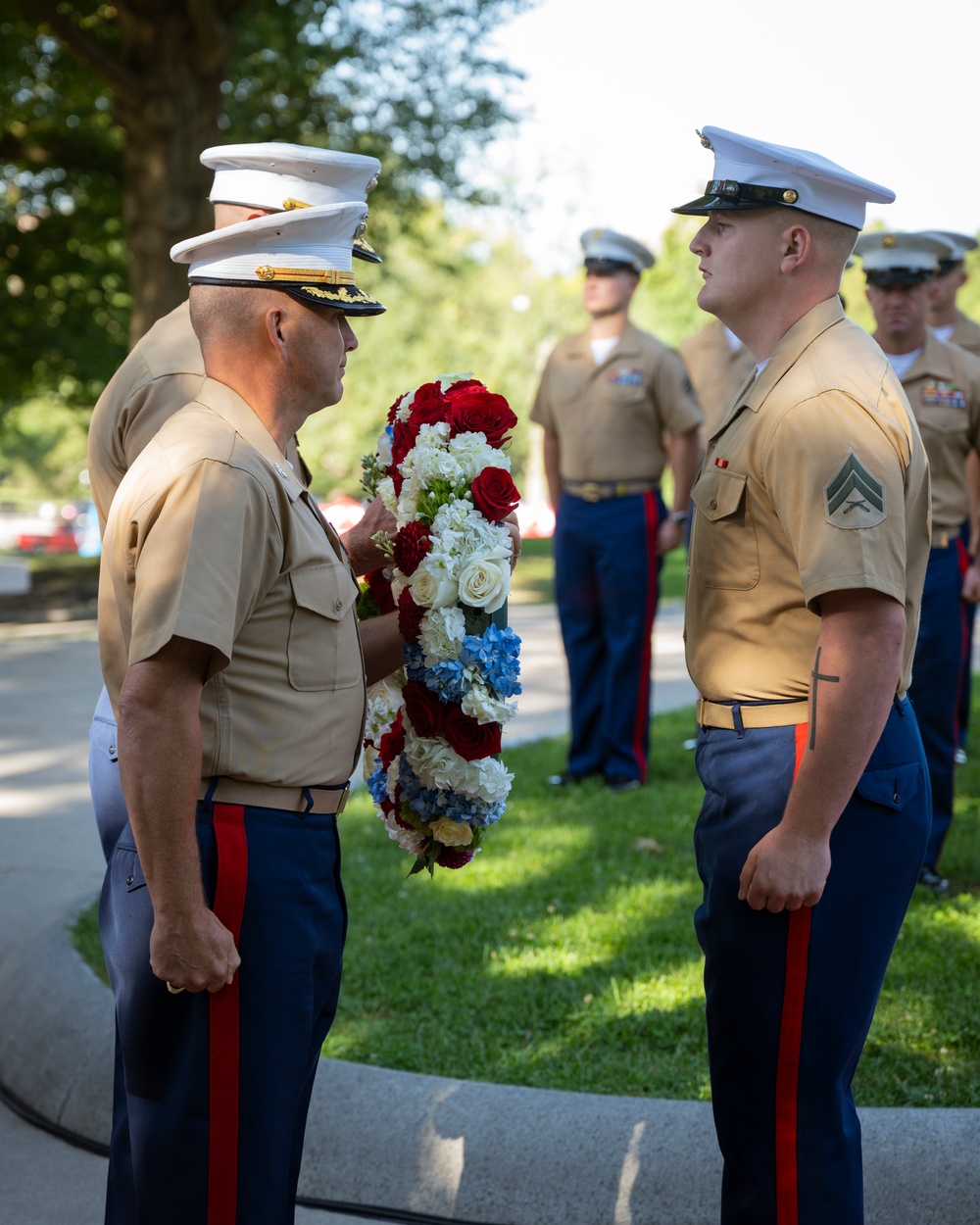 Marine Week Boston, Wreath Laying Ceremony