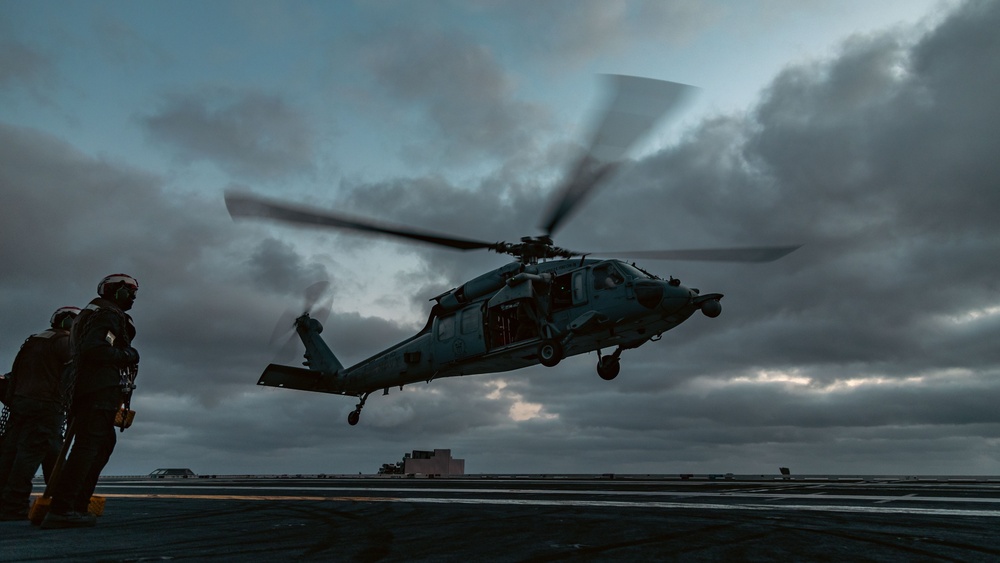 USS Gerald R. Ford (CVN 78) Conducts Routine Flight Operations