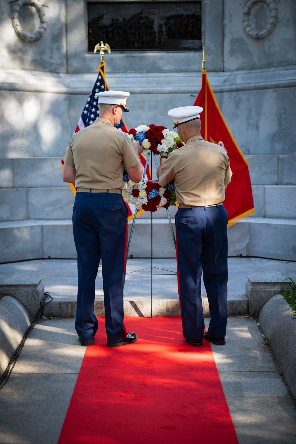 Marine Week Boston, Wreath Laying Ceremony
