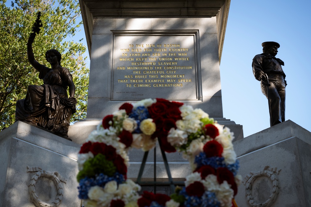 Marine Week Boston, Wreath Laying Ceremony