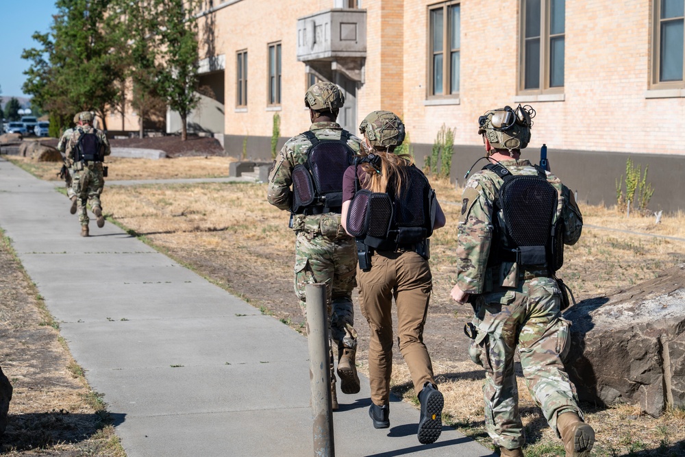 Airmen sharpen skills in Active Shooter Exercise