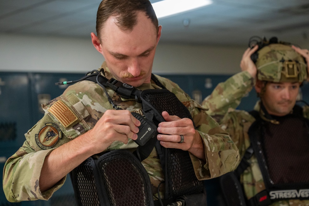Airmen sharpen skills in Active Shooter Exercise