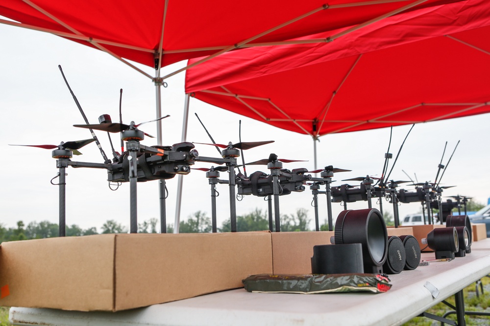 Marine Corps Attack Drone Team conducts FPV attack drone demonstration