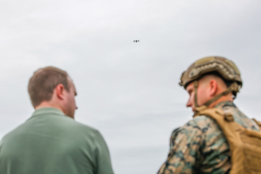 Marine Corps Attack Drone Team conducts FPV attack drone demonstration
