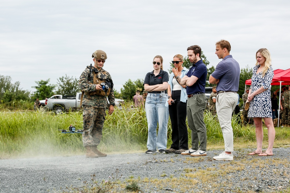 Marine Corps Attack Drone Team conducts FPV attack drone demonstration
