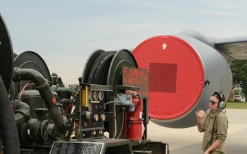 Flightline in the morning