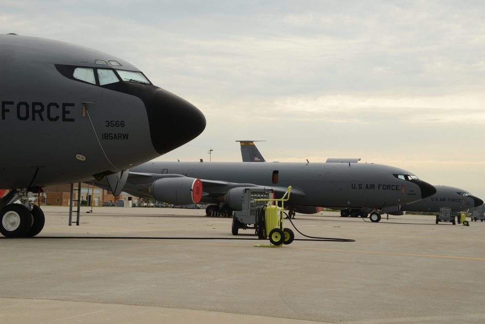 Flightline in the morning