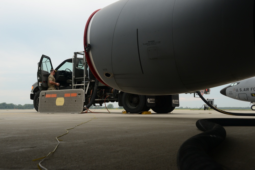 Flightline in the morning
