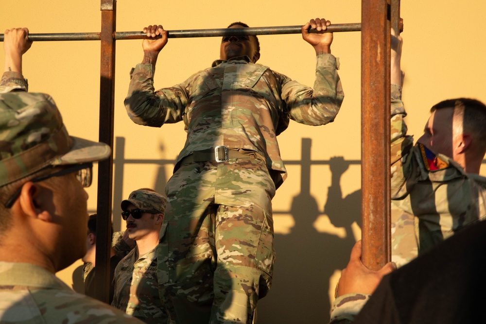 4th Battalion, 1st Field Artillery Regiment hosts physical training competition at Fort Bliss