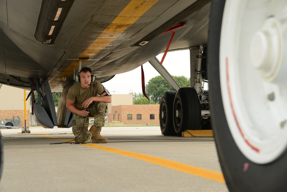 Flightline in the morning