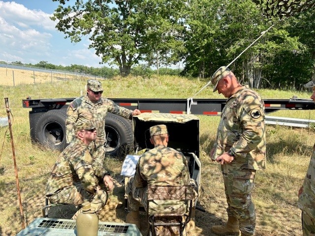 CAR Visit During Exercise Northern Strike 25-2