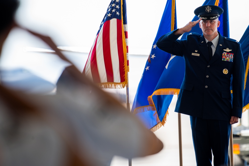 Col. Brandon Shroyer takes command of the 60th AMW