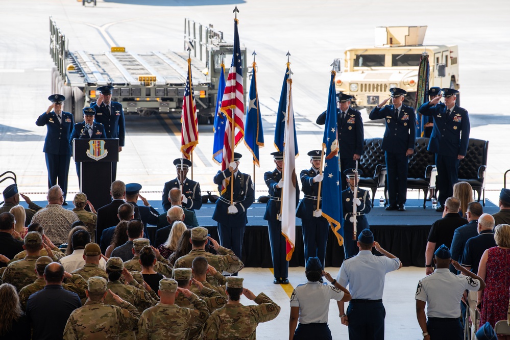 Col. Brandon Shroyer takes command of the 60th AMW