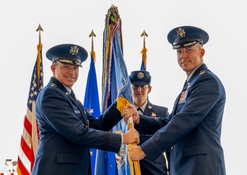Col. Brandon Shroyer takes command of the 60th AMW