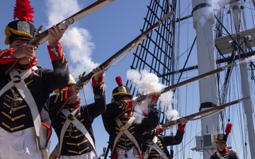 Marines go underway aboard the USS Constitution