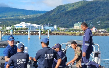 Coast Guard, partners conclude Operation Ika Moana in Samoa